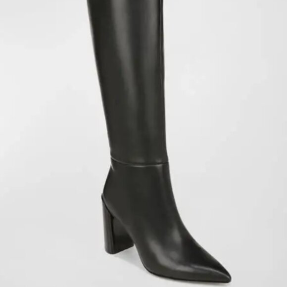Vince Pilar Leather Knee High Boots in Black, Size 9 (NWT) - Picture 2 of 7